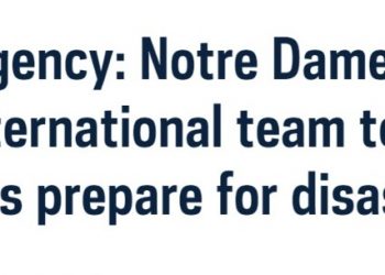 Notre Dame University News | Design for emergency: Notre Dame professor partners with international team to explore how to help communities prepare for disasters