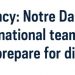 Notre Dame University News | Design for emergency: Notre Dame professor partners with international team to explore how to help communities prepare for disasters