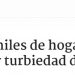 Radio Bio Bio | Prov. de Los Andes: miles de hogares siguen sin agua potable tras aluvión y turbiedad de río Aconcagua