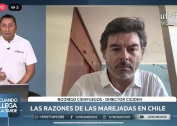 UFRO Medios | Director de CIGIDEN, Rodrigo Cienfuegos, hablando de marejadas y el proyecto SIMONA Costa