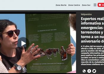 24 horas | Expertos realizan campaña informativa sobre emergencias en caso de terremotos y tsunamis en torno a un nuevo aniversario del 27-F