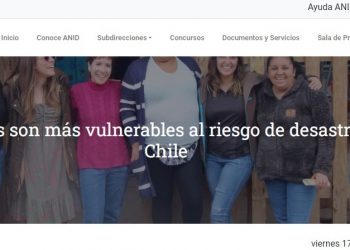 ANID | Mujeres son más vulnerables al riesgo de desastres en Chile