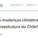 BN Americas | Terremotos ou mudanças climáticas: o que é pior para a infraestrutura do Chile?