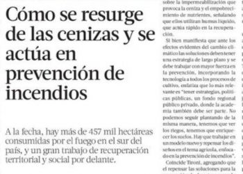 PULSO | Cómo se resurge de las cenizas y se actúa en prevención de incendios