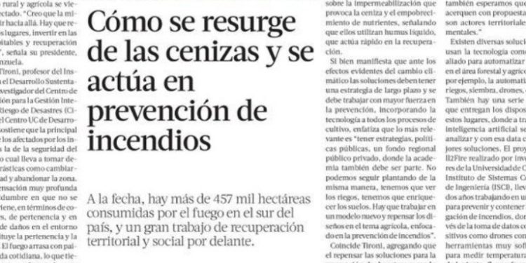 PULSO | Cómo se resurge de las cenizas y se actúa en prevención de incendios