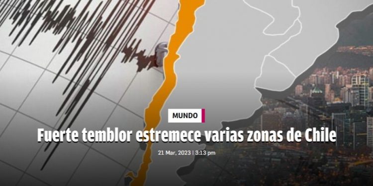 El Periodico de Monagas | Fuerte temblor estremece varias zonas de Chile