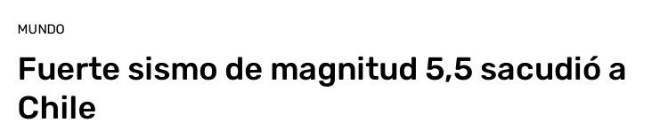 El Periodiquito | Fuerte sismo de magnitud 5,6 sacudió a Chile