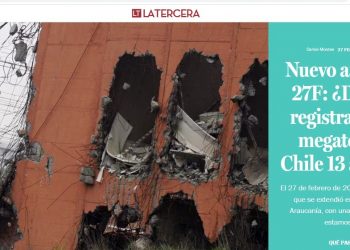 La Tercera | Nuevo aniversario del 27F: ¿Dónde podría registrarse un nuevo megaterremoto en Chile 13 años después?