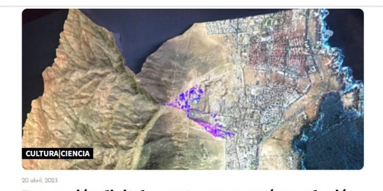 El Mostrador | Proyección digital muestra como sería un aluvión en el sector de La Chimba en Antofagasta