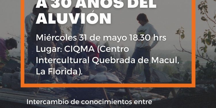 Conversatorio «Desafíos del territorio a 30 años del aluvión»