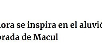 Portal Metropolitano | Instalación sonora se inspira en el aluvión de 1993 que afectó a la Quebrada de Macul