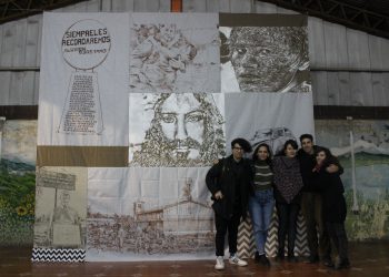 CIGIDEN entrega lienzo conmemorativo a 30 años del aluvión de 1993 en la Quebrada de Macul