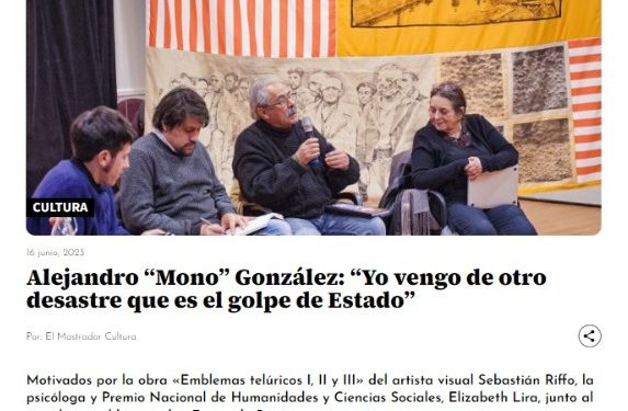 El Mostrador | Alejandro “Mono” González: “Yo vengo de otro desastre que es el golpe de Estado”