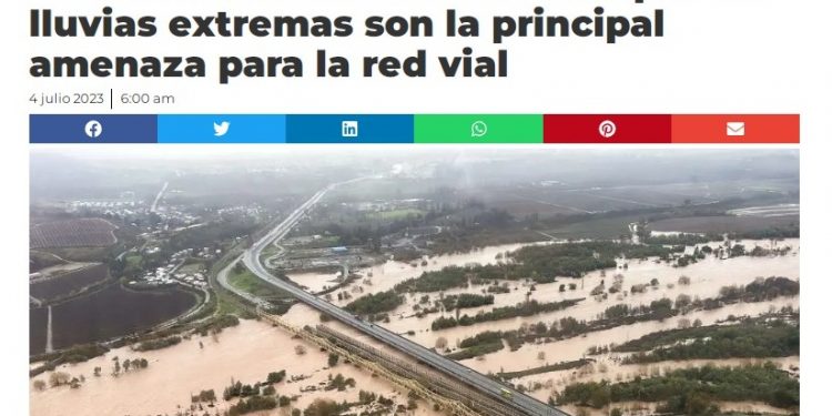 G5 Noticias | Estudio adelantó hace 6 años que las lluvias extremas son la principal amenaza para la red vial