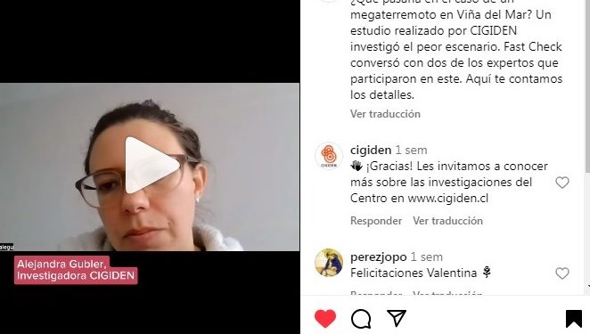 Fast Check CL | ¿Qué pasaría en el caso de un megaterremoto en Viña del Mar?