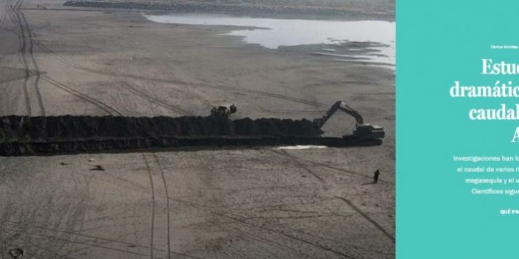 Qué Pasa LT | Estudios revelan la dramática disminución del caudal del río Maipo y Aconcagua