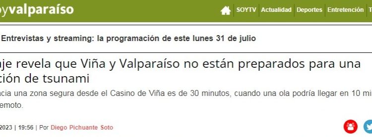 Soy Valparaíso | Reportaje revela que Viña y Valparaíso no están preparados para una evacuación de tsunami