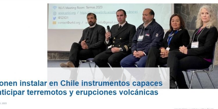UCN Noticias | Proponen instalar en Chile instrumentos capaces de anticipar terremotos y erupciones volcánicas