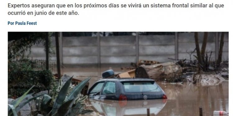 La Hora | ¿A juntar agua?: La inundación más grande de los últimos 10 años que podría repetirse