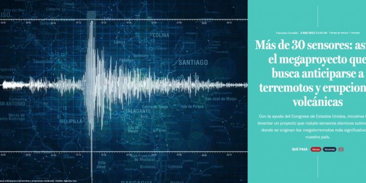 Qué Pasa LT | Más de 30 sensores: así es el megaproyecto que busca anticiparse a terremotos y erupciones volcánicas