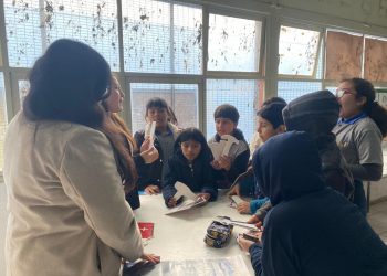 Estudiantes de enseñanza básica aprenden sobre Gestión del Riesgo de Desastres 