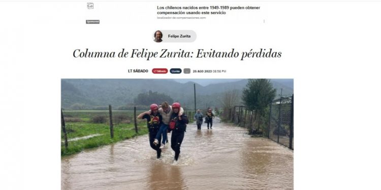 La Tercera | Columna de Felipe Zurita: Evitando pérdidas