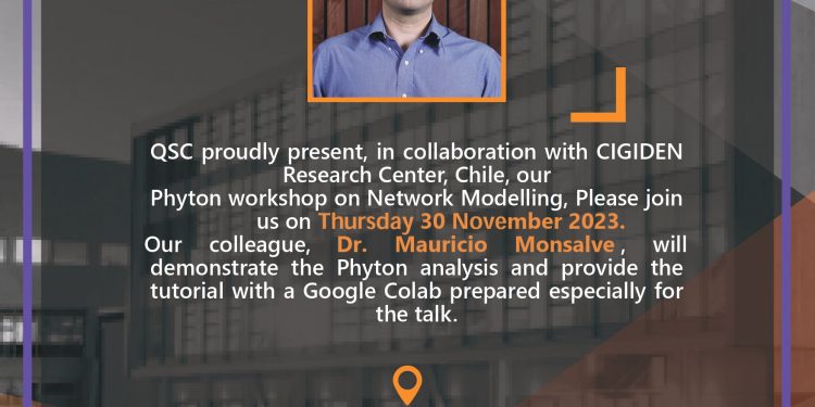 Workshop QuakeCoreStudent and CIGIDEN: Phyton Workshop on Network Modelling