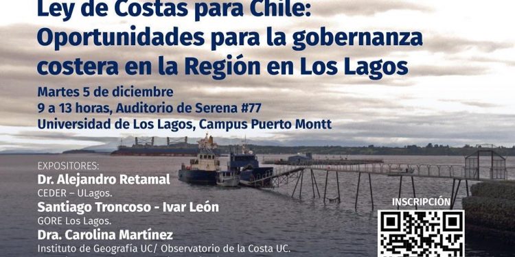 Seminario «Ley de Costas para Chile: Oportunidades para la gobernanza costera en la Región de Los Lagos»