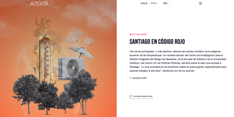 AZERTA | Santiago en Código Rojo