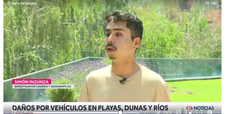 CHV | El daño del jeepeo al ecosistema: Vehículos estropean playas, dunas y ríos