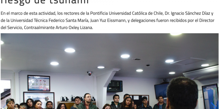 Directemar | Día de los Patrimonios: visitantes se instruyeron sobre parte de la historia del SHOA, su quehacer y sensibilizaron sobre el riesgo de tsunami