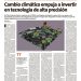 La Estrella de Valparaíso | Cambio climático empuja a invertir en tecnología de alta precisión