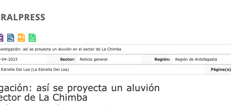 Litoralpress | Investigación: así se proyecta un aluvión en el sector de La Chimba
