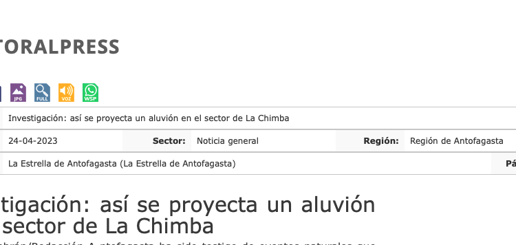 Litoralpress | Investigación: así se proyecta un aluvión en el sector de La Chimba