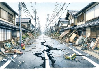 Terremoto 7,6 en Japón se ubica en falla geológica de 200 Km de largo en la Península de Noto