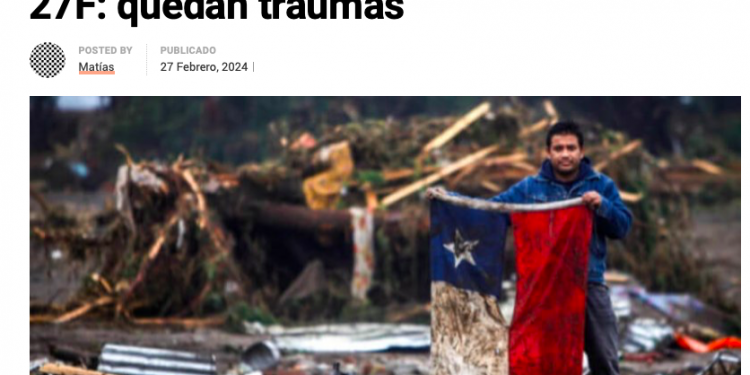 Atacama Noticias | Una IA analizó que tan recuperados están los chilenos del terremoto del 27F: quedan traumas