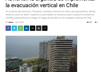 CodexVerde | Advierten la urgencia de implementar la evacuación vertical en Chile