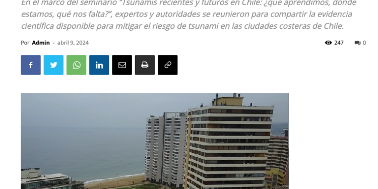 CodexVerde | Advierten la urgencia de implementar la evacuación vertical en Chile