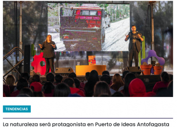 Cooperativa Ciencias | La naturaleza será protagonista en Puerto de Ideas Antofagasta