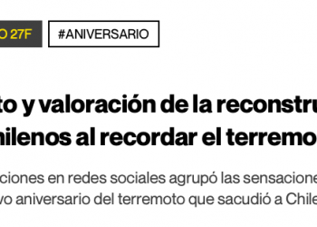 El Dínamo | Resentimiento y valoración de la reconstrucción: lo que sienten los chilenos al recordar el terremoto del 27F