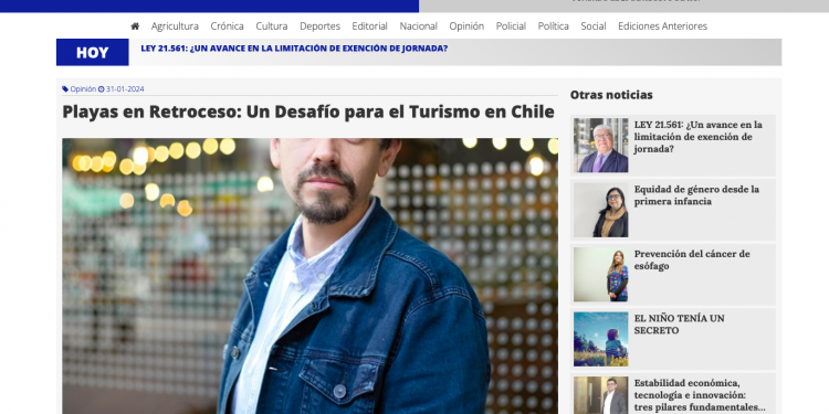 El Heraldo | Playas en Retroceso: Un Desafío para el Turismo en Chile