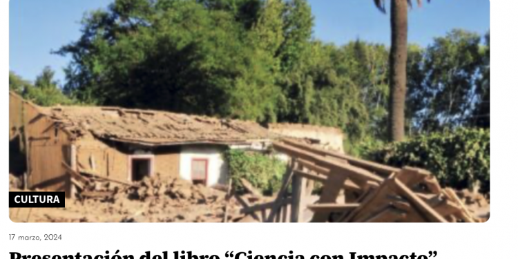 El Mostrador | Presentación del libro “Ciencia con Impacto”