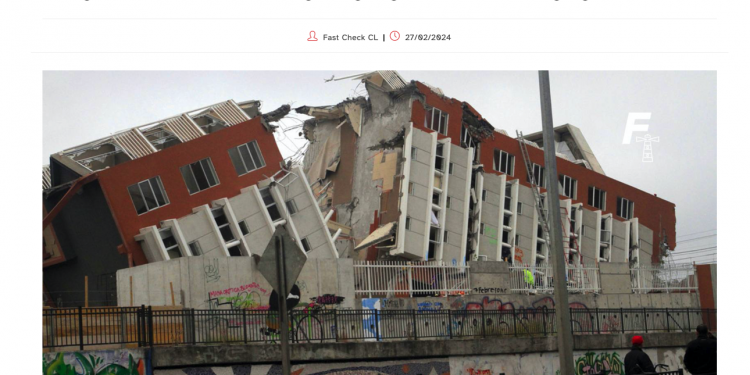 Fastcheck | Según la inteligencia artificial: Los chilenos todavía tienen traumas por el terremoto del 27F