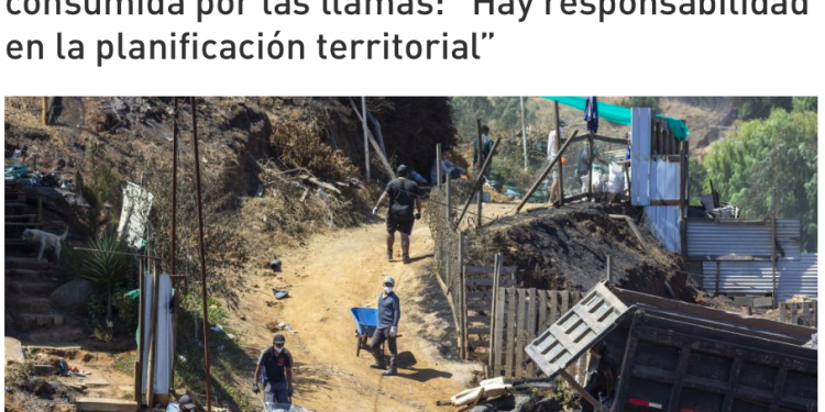 Radio Pauta | 34% de la superficie de Viña del Mar fue consumida por las llamas: “Hay responsabilidad en la planificación territorial”