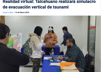 TVU | Realidad virtual: Talcahuano realizará simulacro de evacuación vertical de tsunami