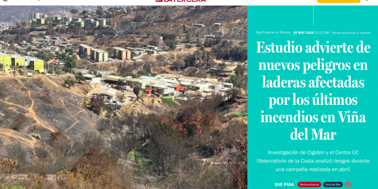 Qué Pasa LT | Estudio advierte de nuevos peligros en laderas afectadas por últimos incendios en Viña del Mar