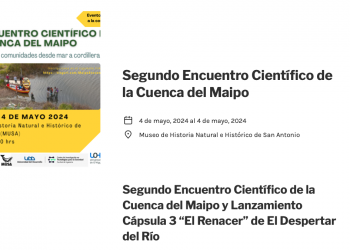 Ladera Sur | Segundo Encuentro Científico de la Cuenca del Maipo