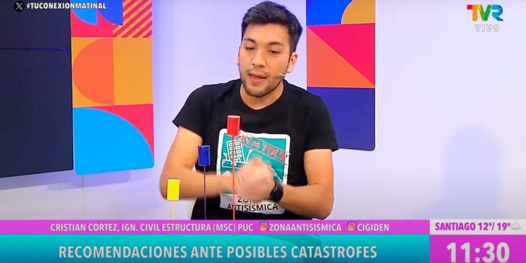 TVR | Recomendaciones ante posibles catastrofes junto a Cristian Cortez