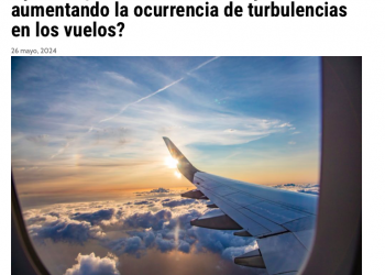 AdPrensa | Opinión: ¿El cambio climático puede estar aumentando la ocurrencia de turbulencias en los vuelos?