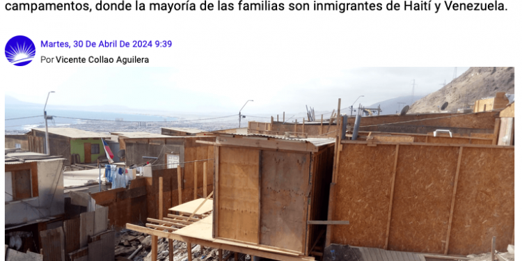 Diario Sol | Antofagasta entre regiones con mayor aumento en campamentos migrantes